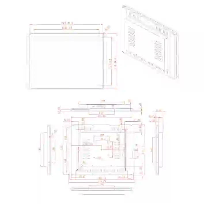 17 inch touch screen monitor